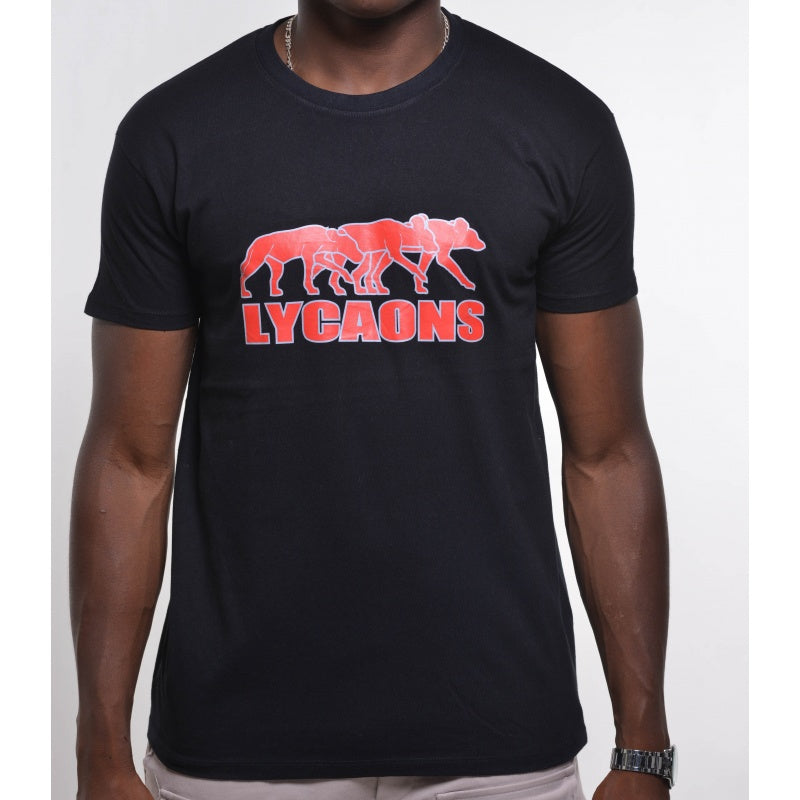 T-shirt Lycaons Red and grey