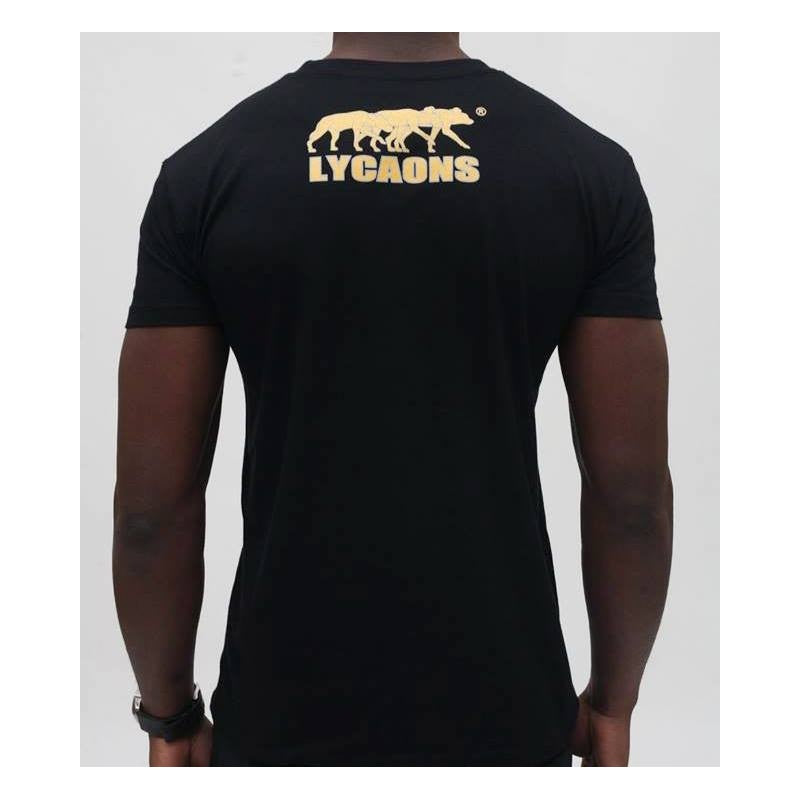 T-shirt Lycaons Black and yellow- Carre