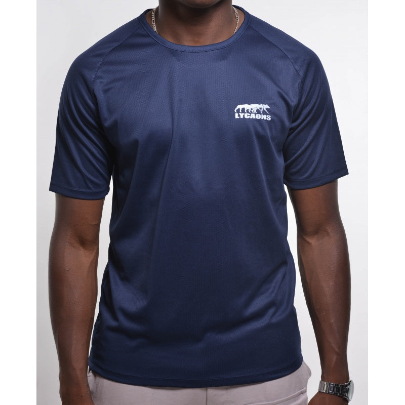Tshirt Lycaons sport Blue marine and grey