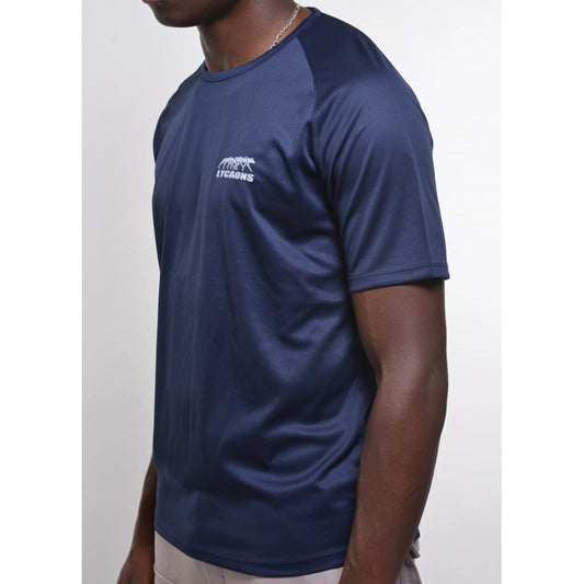 Tshirt Lycaons sport Blue marine and grey