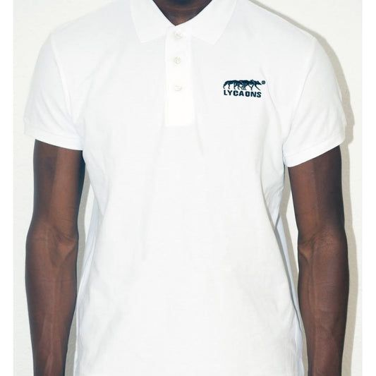 Polo Lycaons Blanc
