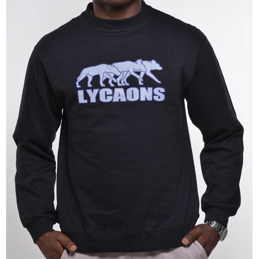 Sweatshirt Lycaons Blue and grey