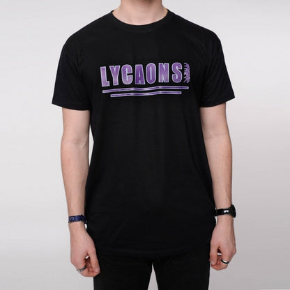 T-shirt Lycaons Black and Purple