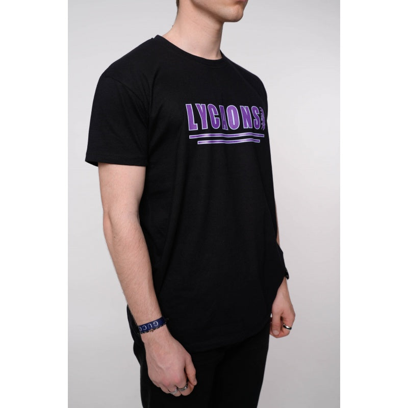 T-shirt Lycaons Black and Purple