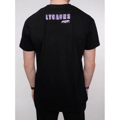 T-shirt Lycaons Black and Purple