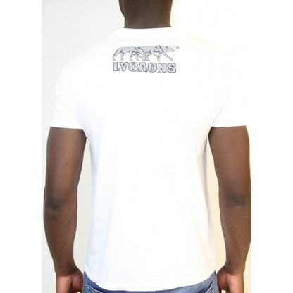 T-shirt Lycaons White and grey- Carre